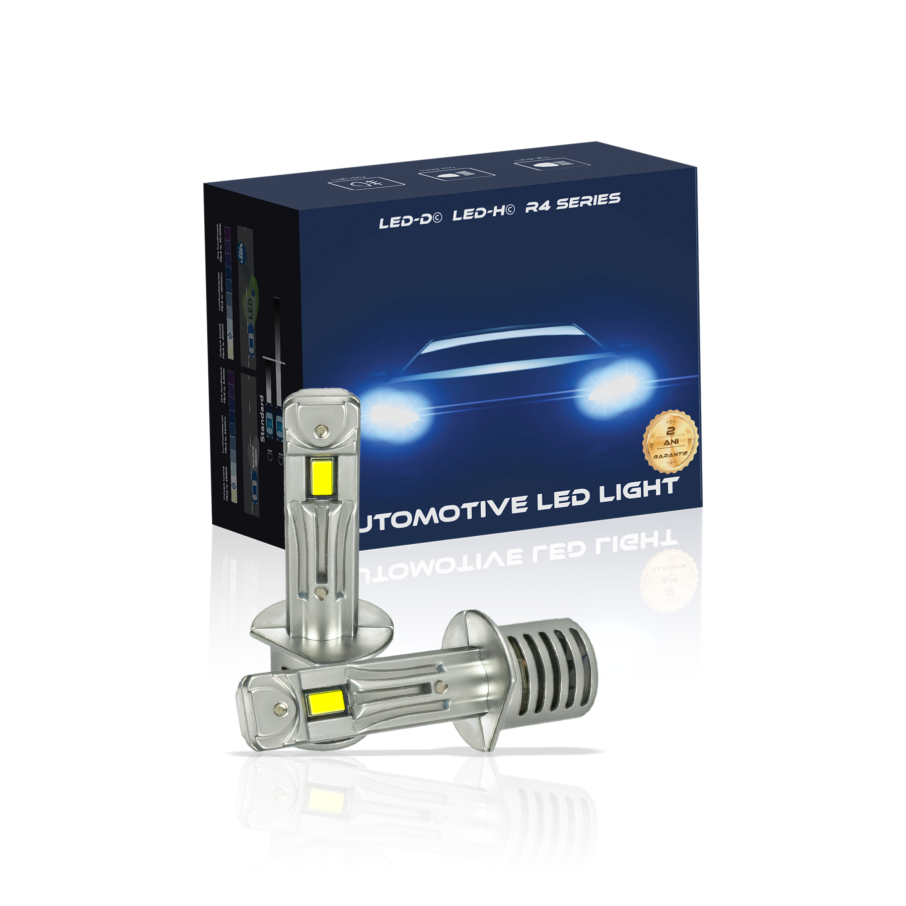 Kit led H1 LUSMAR™ LED-H© 6500k 4800 lumeni 48W/set
