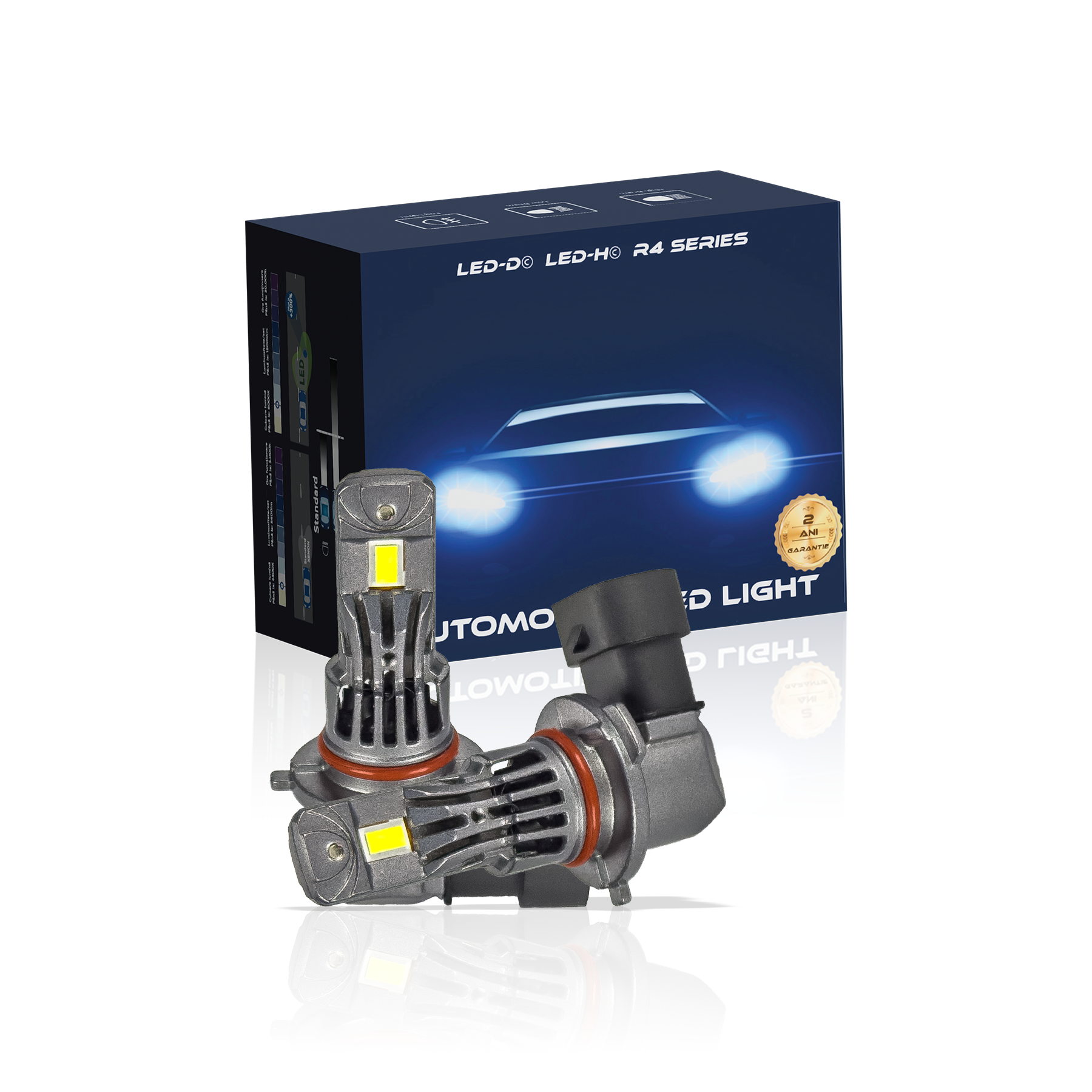Kit led HB4 LUSMAR™ LED-H© 6500k 4800 lumeni 48W/set